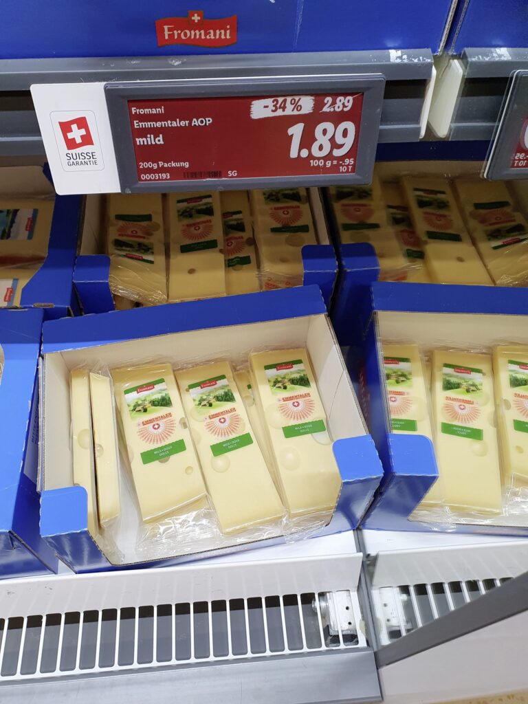 Schweizer Bauer: Emmentaler Käse für unter 10 Fr./kg